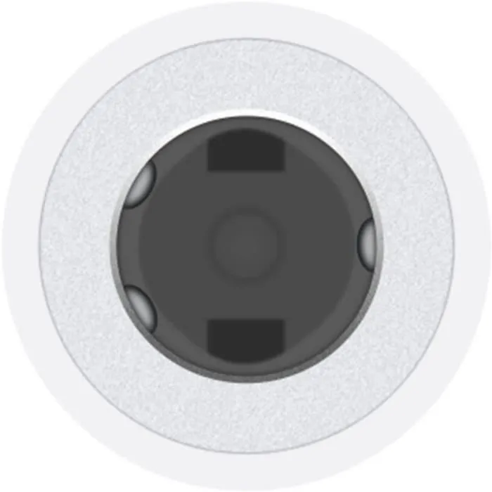 Apple Adaptador Lightning a toma para auriculares de 3,5 mm Blanco MMX62ZM/A
