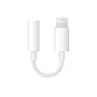 Apple MMX62ZM/A Cable Adaptador de Conector Lightning a Toma de Auriculares 3.5mm, Blanco
