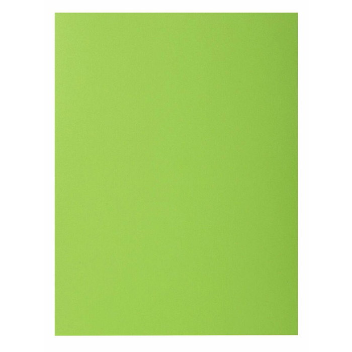Exacompta Subcarpeta Rock´S A4 210 gr Cartulina Verde - 100 Unidades