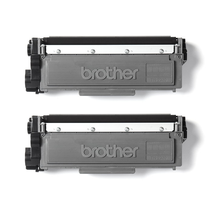 Brother TN2320TWIN Pack de 2 Cartuchos de Tóner Negro Larga Duración Brother TN2320TWIN Pack de 2 Cartuchos de Tóner Negro Larga Duración