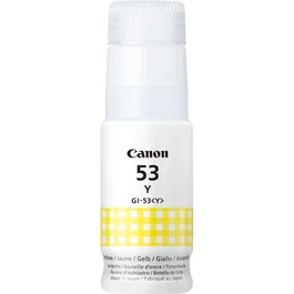 Canon Botella Tinta GI-53Y Amarilla ChromaLife100 para PIXMA G650 G550