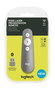 Logitech Mando Inalambrico para Presentaciones R500S, Puntero Laser Rojo, USB y Bluetooth, Gris Medio, 910-006520