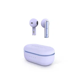 Energy Sistem Auriculares True Wireless TWS Style 4 Bluetooth 5.1, Carga USB-C, 25 Horas de Batería, Control Táctil, Color Violeta