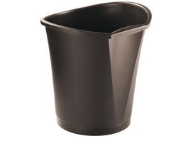 Papelera Esselte Basko 18 Litros Negro (Set de 12)