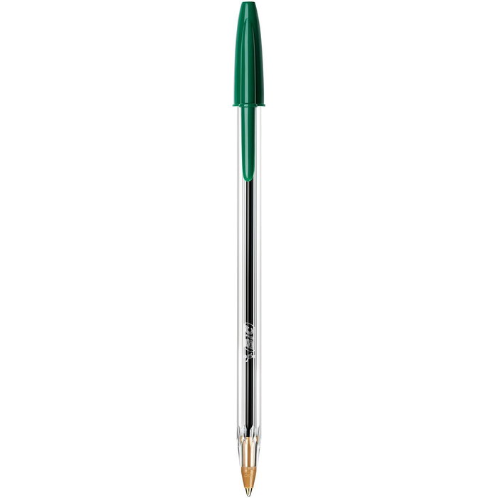 Bic Bolígrafo Cristal verde trazo medio Bic Bolígrafo Cristal verde trazo medio