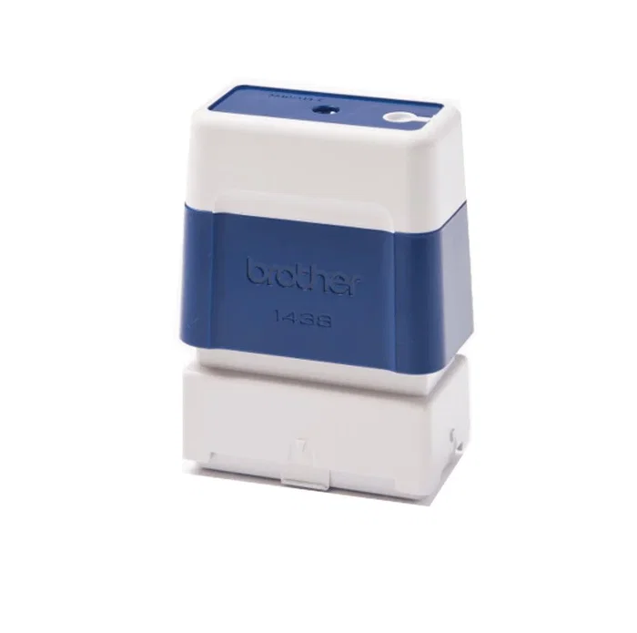 Brother Sello Automático de 38x14 mm Azul (Pack de 6)