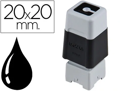Brother Sello Automático 20x20 mm Negro (Pack 6) Brother Sello Automático 20x20 mm Negro (Pack 6)