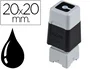 Brother Sello Automático 20x20 mm Negro (Pack 6)