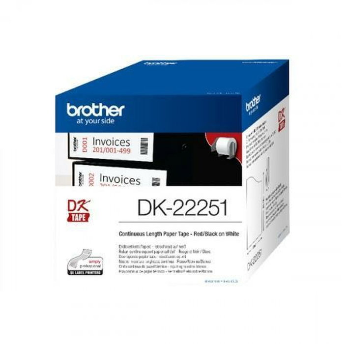 Cinta Continua de Papel Térmico Brother DK-22251 (3 Unidades) Cinta Continua de Papel Térmico Brother DK-22251 (3 Unidades)