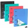 Carchivo Carpeblock Foam Style Negro A4 con 4 Anillas Mixtas 35mm