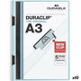 Durable Dosier con clip Duraclip A3 azul para 60 hojas