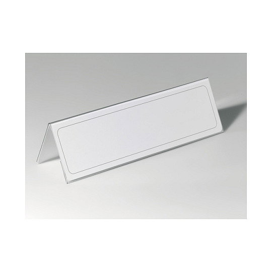 DURABLE 8053-19 Porta-nombres Transparente (Set de 25)
