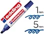 Edding Marcador Permanente Nº 1 Azul (Set de 10) Marcador permanente para marcar y etiquetar sobre casi todos los materiales (Set de 10)