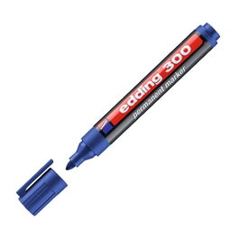 Edding Marcador Permanente 300 Azul Punta Redonda 1,5-3 mm