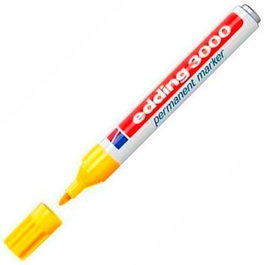 Edding Marcador Permanente 3000 Amarillo (Set de 10)