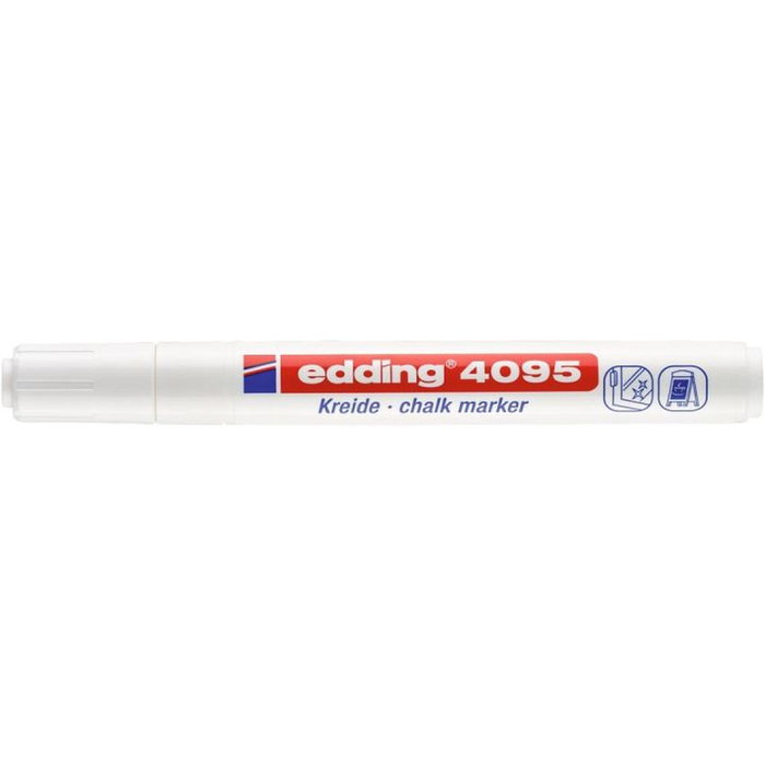 Edding Marcador de Tiza Líquida 4095, Set de 10 Colores