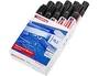 Edding Marcador Permanente 500 Negro Set de 10