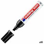 Edding Marcador Permanente 500 Negro Set de 10
