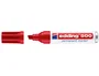 Edding Marcador Permanente 500 Rojo Set de 10