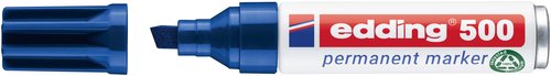 Edding Marcador Permanente 500 Azul (Set de 10) Edding Marcador Permanente 500 Azul (Set de 10)