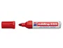Edding Rotulador Permanente 550 Rojo Punta Fibra Recargable