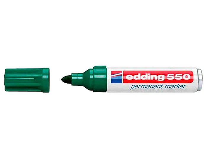 Edding Marcador Permanente 550 Verde Set de 10 Edding Marcador Permanente 550 Verde Set de 10
