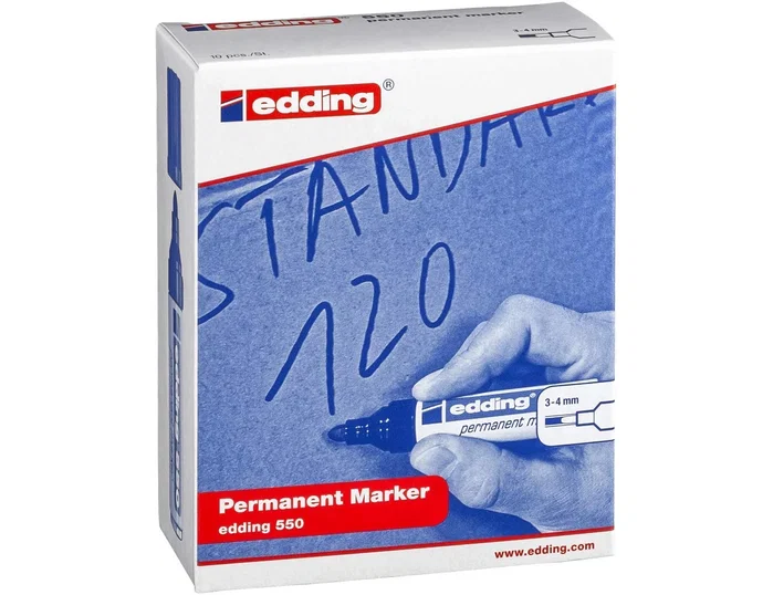 Edding Marcador Permanente 550 Verde (Set de 10) Edding Marcador Permanente 550 Verde (Set de 10)
