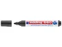Edding Marcador de Pizarra Blanca 660 Negro Set de 10