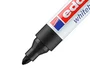 Edding Marcador de Pizarra Blanca 660 Negro Set de 10