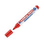 Edding Marcador pizarra 660 punta cónica trazo 1,5-3mm rojo