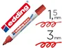 Edding Rotulador 660 para Pizarra Blanca Color Rojo Punta Redonda Trazo 1,5-3 mm