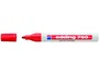 Edding Marcador Permanente 750 Rojo Set de 10 unidades