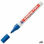 Edding Marcador Permanente 750 Azul Set de 10 unidades