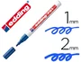 Edding Marcador Permanente 751 Azul Tinta Opaca Brillante (Set de 10)