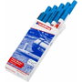Edding Marcador Permanente 751 Azul Tinta Opaca Brillante (Set de 10)