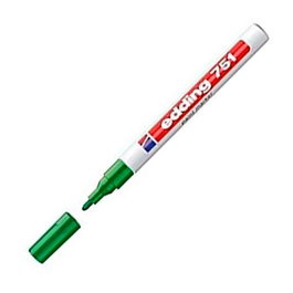Edding Rotulador 751 Punta Fibra Verde Punta Redonda 1-2 mm Tinta Permanente Opaca