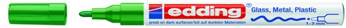 Edding Marcador Permanente Tinta Opaca 751 Verde (Set de 10) Edding Marcador Permanente Tinta Opaca 751 Verde (Set de 10)
