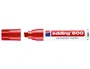 Edding Marcador Permanente 800 Rojo Set de 5