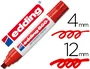 Edding Marcador Permanente 800 Rojo Set de 5