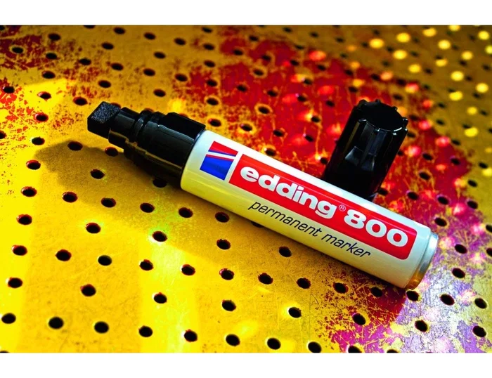 Edding Marcador Permanente 800 Rojo Set de 5 Edding Marcador Permanente 800 Rojo Set de 5