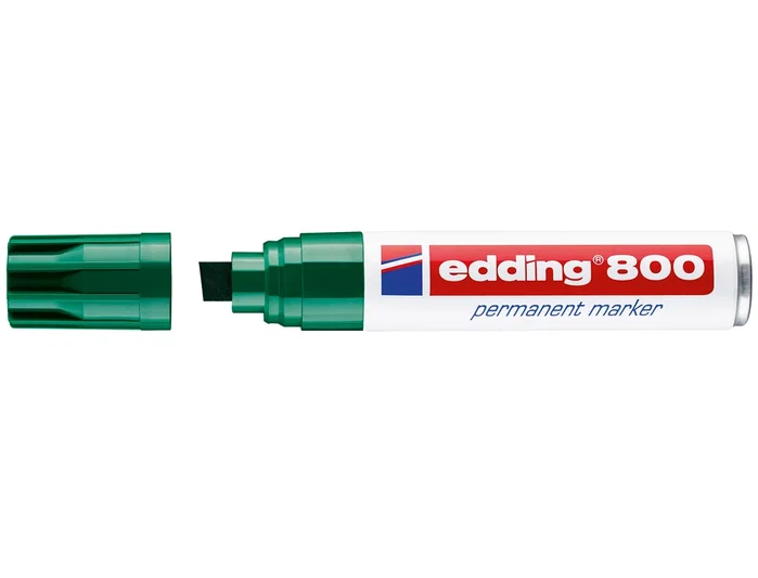 Edding Marcador Permanente 800 Verde (Set de 5)
