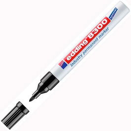 Edding Marcador Permanente Industrial 8300 Negro (Set de 10) (Set de 10)