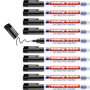 Edding Marcador Permanente 8400 Negro (Set de 10)