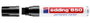 Edding Rotulador Permanente 850 Negro Punta Biselada 5-15 mm
