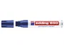 Edding Rotulador Marcador Permanente 850 Azul Punta Biselada 5-15 mm Recargable