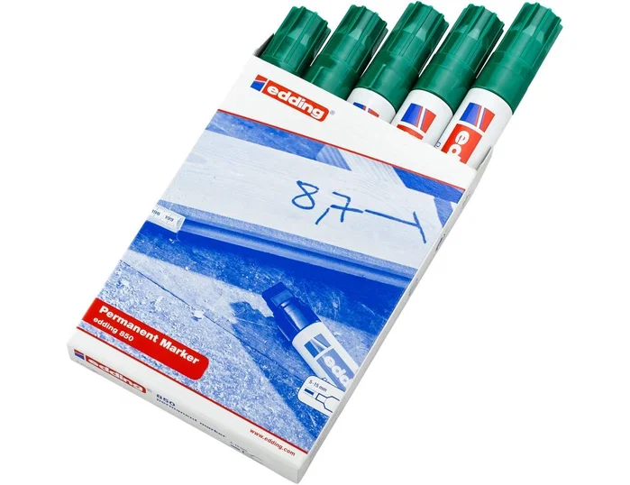 Edding Rotulador Permanente 850 Verde Punta Biselada 5-15 mm