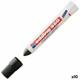 Edding 950 Marcador Industrial Permanente Negro 10 mm