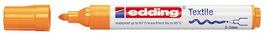 Marcador Textil Edding 4500 Naranja Neon (Set de 10)