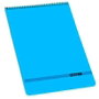 Enri Set de 10 Cuadernos de Espiral Superior Oficina 4º Azul Tapa Blanda 80H
