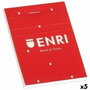 ENRI Bloc de Notas A4 80h CD.4 (Set de 5)
